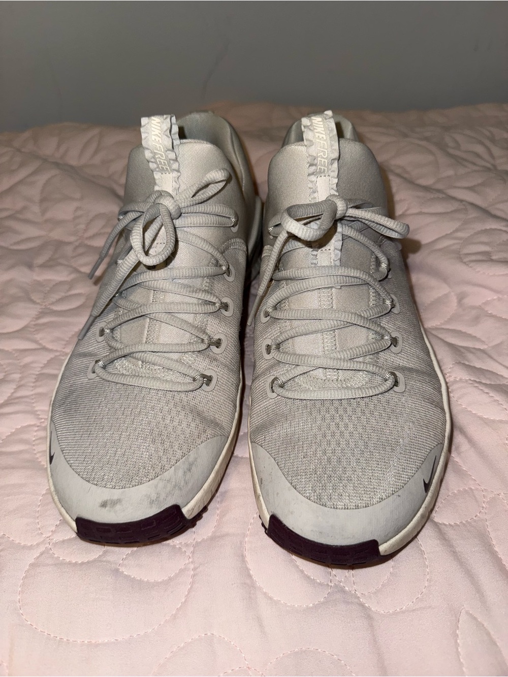 Women's Light Gray Athletic Sneakers